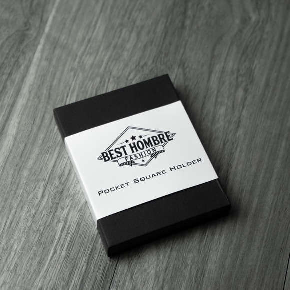 NWT Pocket Square Holder - Slim Suit Accessory - Picture 8 of 10